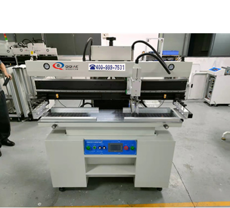 1.2米LED燈條半自動錫膏印刷機(圖1)